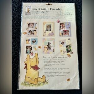 Winnie  the Pooh Sweet Little Friends Scrapbook Page Kit